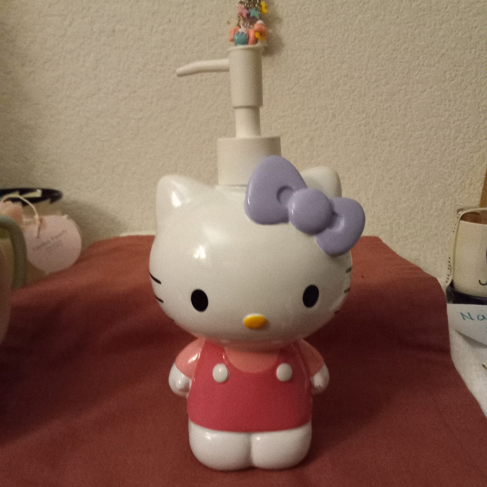 Hello Kitty soap dispenser